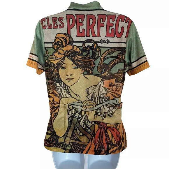 LOUIS GARNEAU CYCLING jersey t-shirt Sz MEDIUM sublime COLLECTOR MADE IN CANADA* - Picture 5 of 9